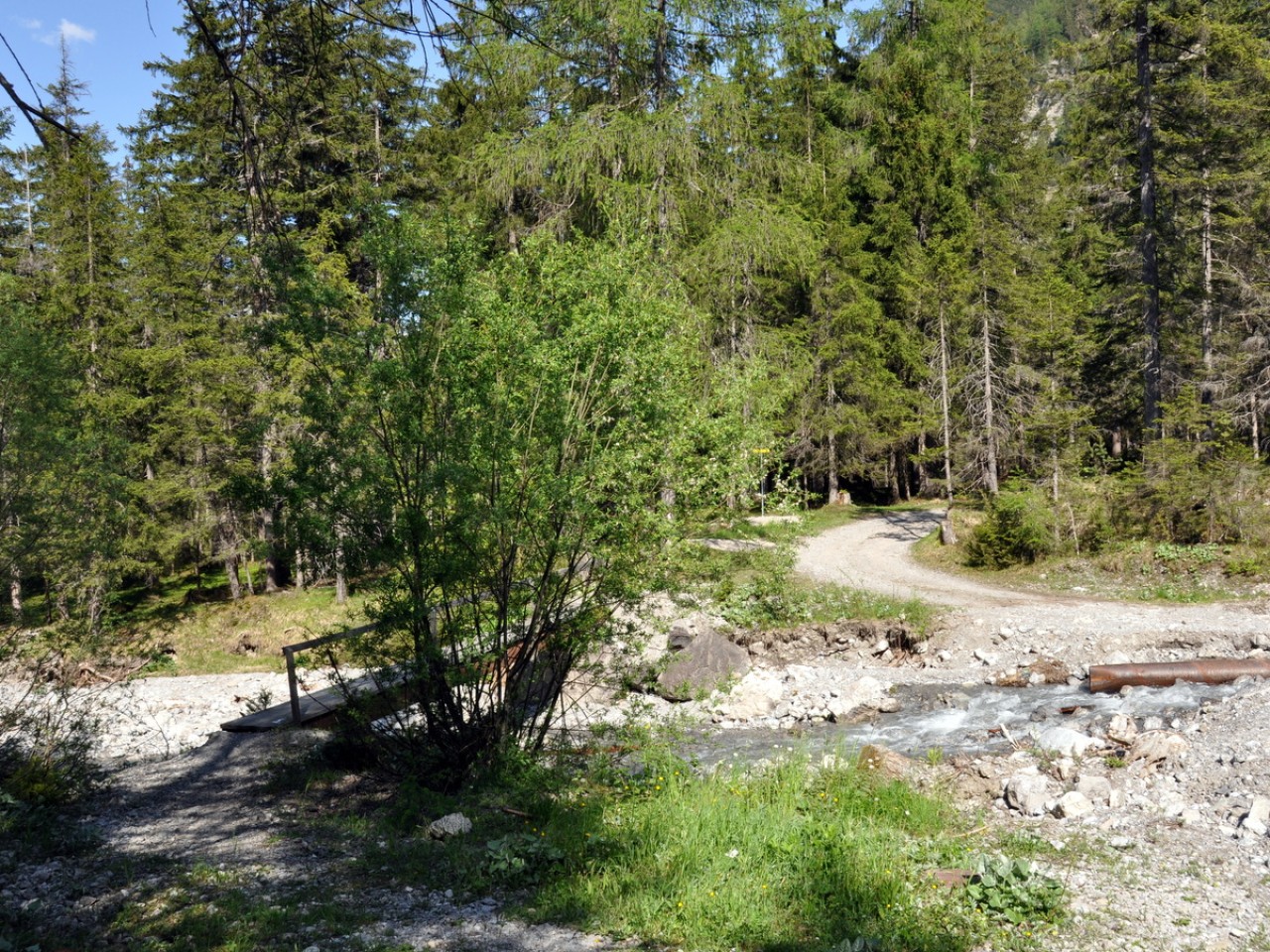  Brücke auf dem Weg zur Scheibe