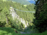 Hängebrücke Holzgau - Einweihung