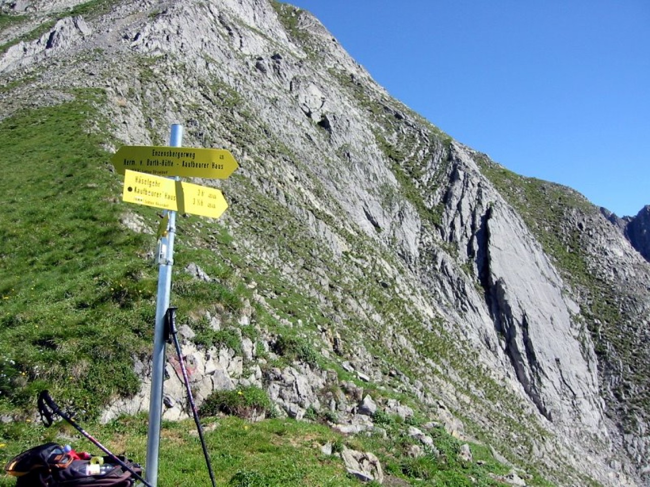  Wegweiser Barthhütte