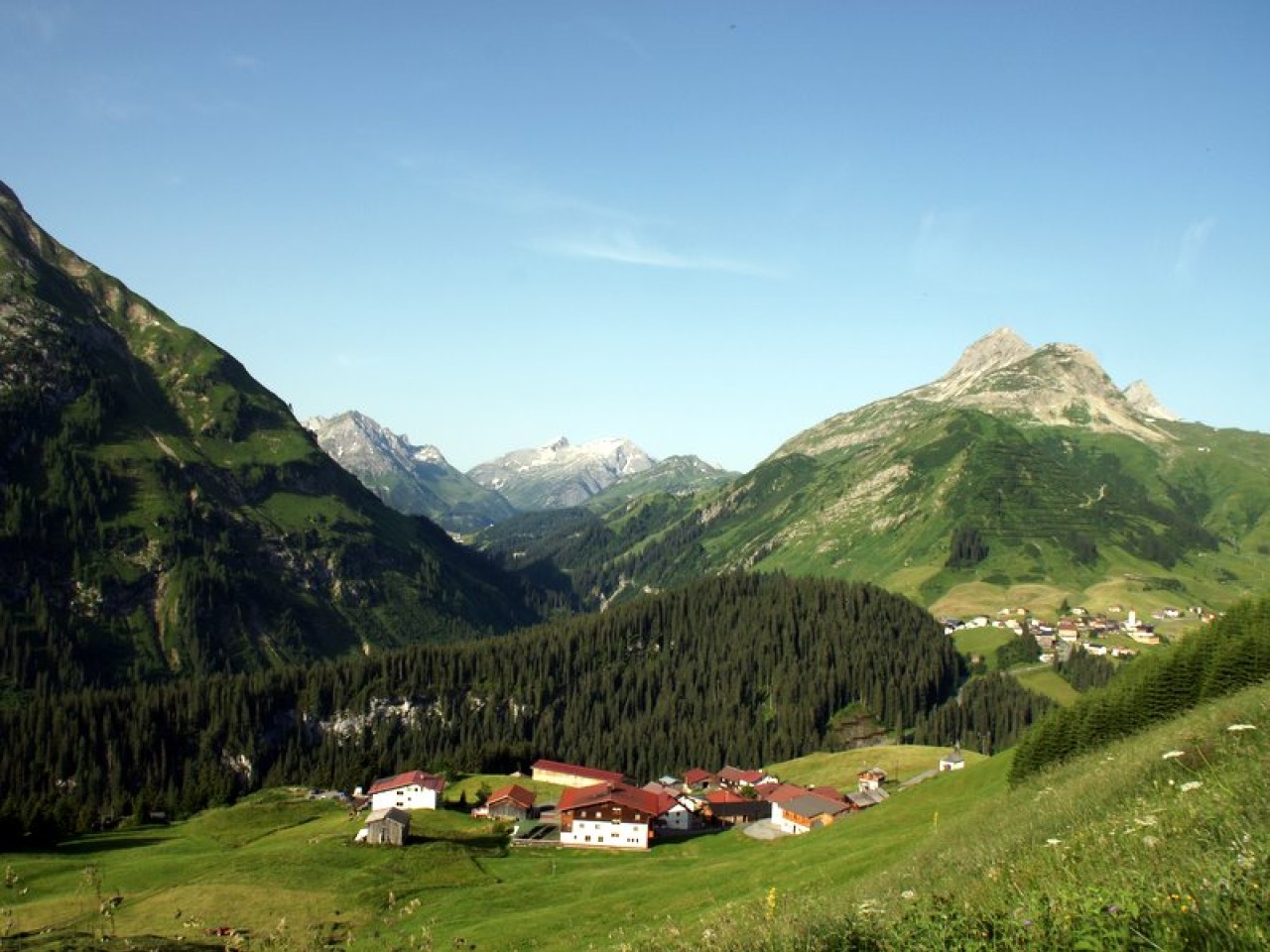  Lechleiten Richtung Warth