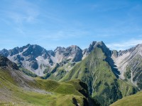 Freispitzmassiv von der Memminger Hütte