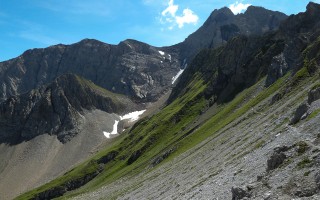  Blick von der Wegscharte zur Patrolscharte