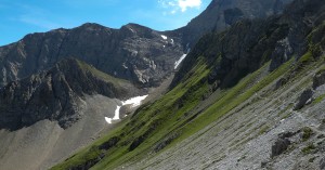  Blick von der Wegscharte zur Patrolscharte