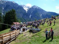 Hängebrücke Holzgau - Einweihung