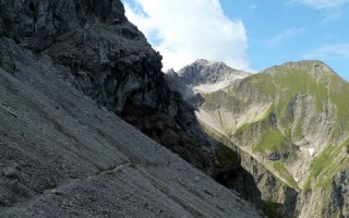  Weg zum Waltenberger Haus