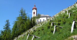  Kirche von unten