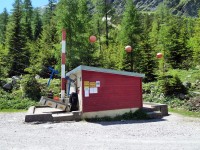 Materialseilbahn Memminger Hütte