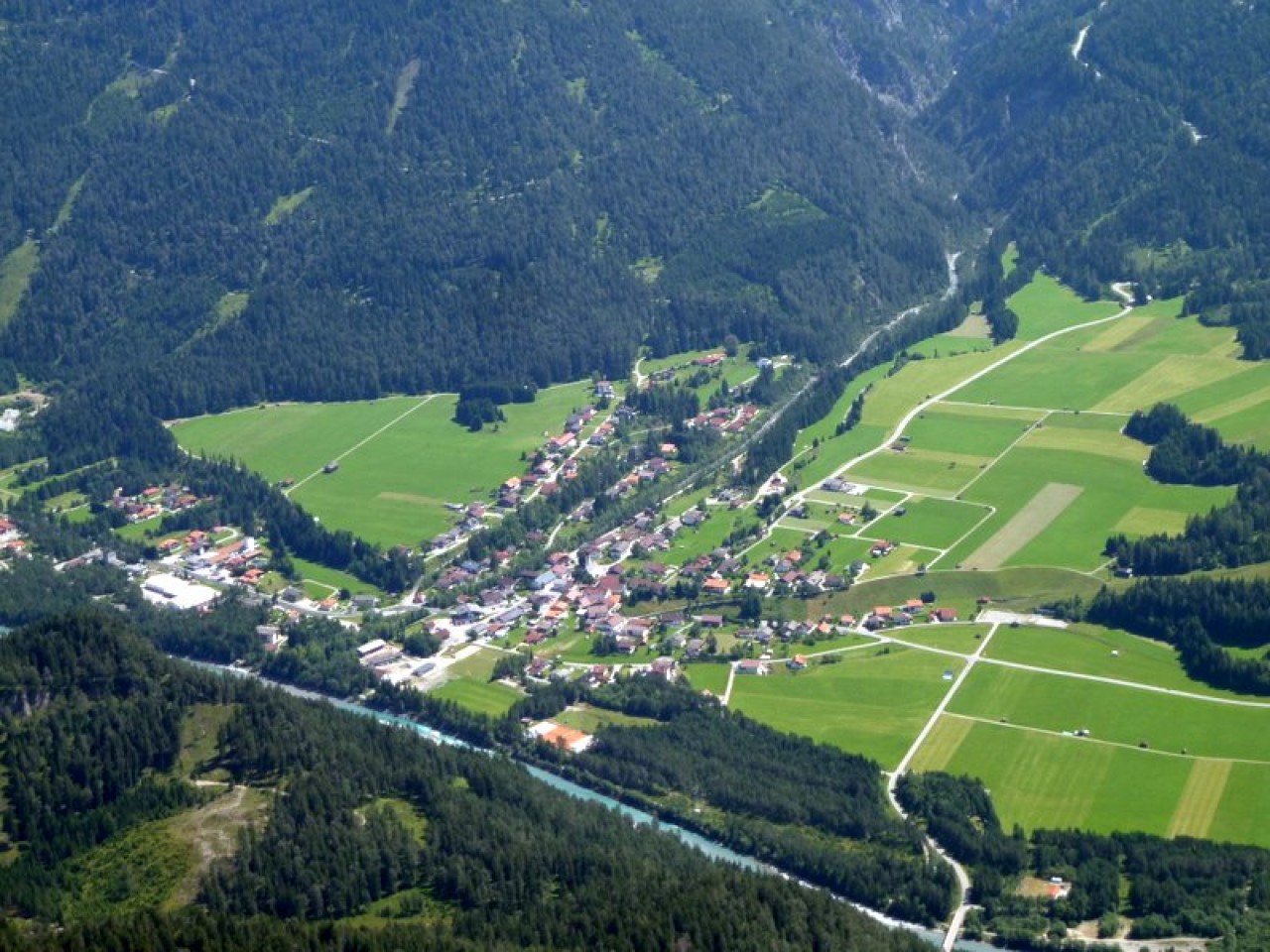  Stanzach von der Grubachspitze