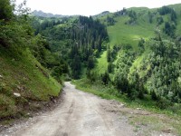 Weg nach Krabach
