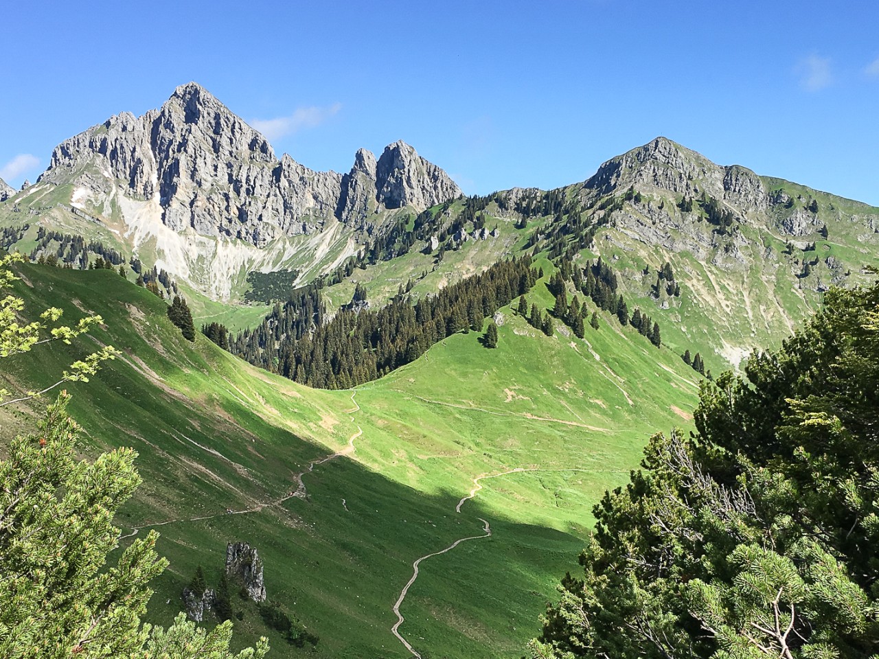  Wandergebiet Hahnenkamm