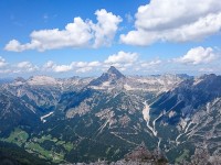 Hinterhornbach mit Hochvogel