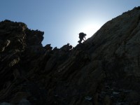 Auf dem Weg zur Roggspitze