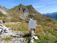 Kemptner Scharte mit Kemptner Köpfle
