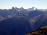 Blick auf die Lechtaler Alpen
