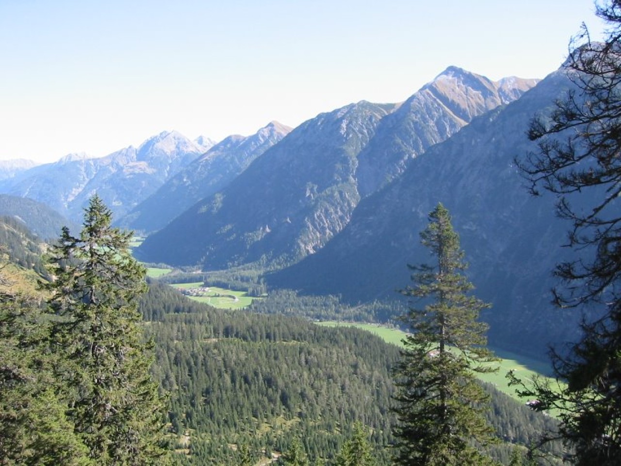  Blick ins Lechtal