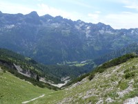 Blick nach Hinterhornbach