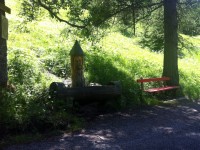 Brunnen auf dem Weg nach Madau