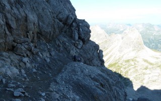  Heilbronner Höhenweg - kleine Steinscharte