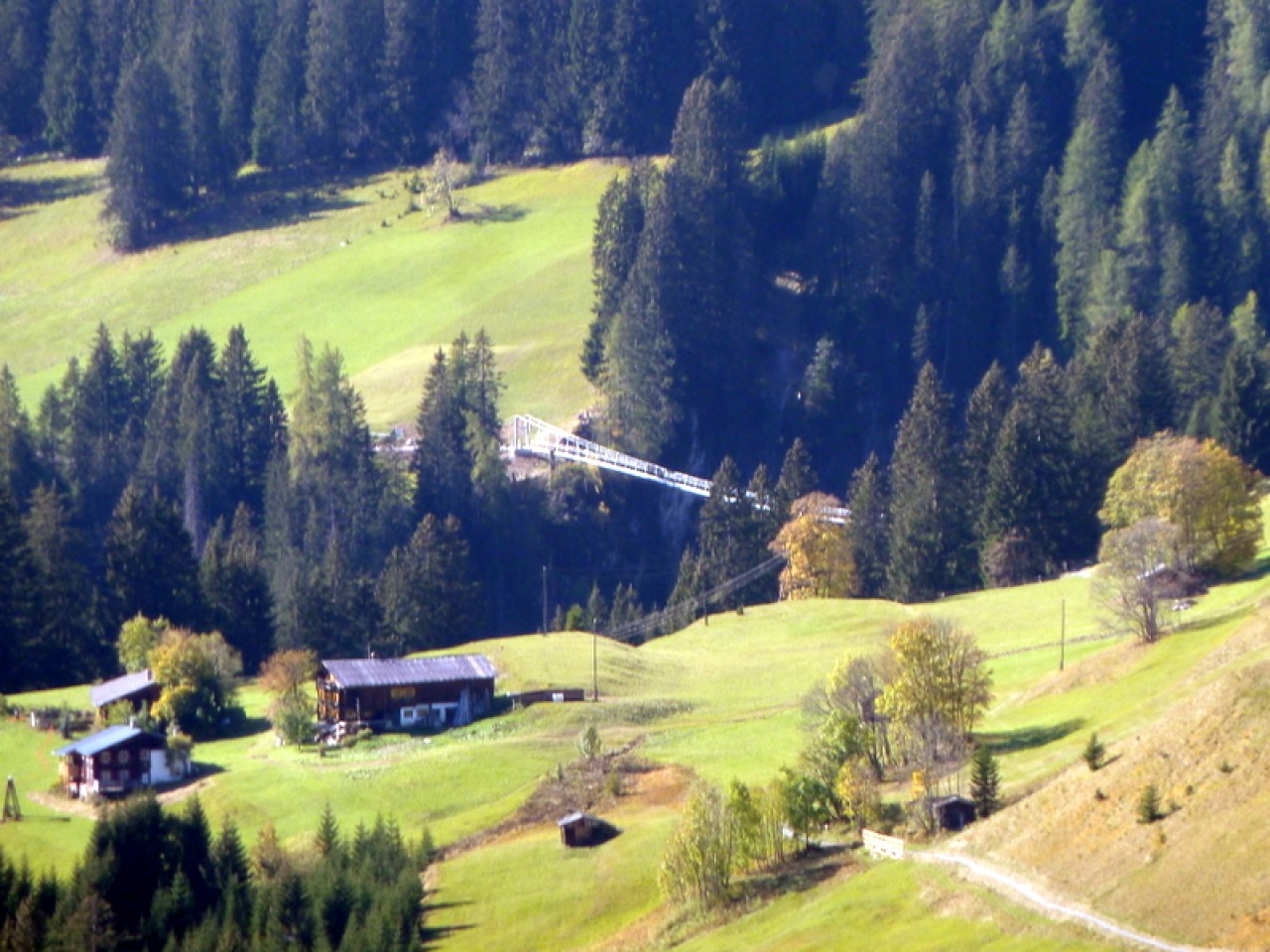  Schiggen und Hängebrücke