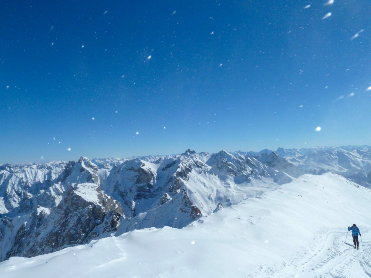  Skitour Feuerspitze Gipfel