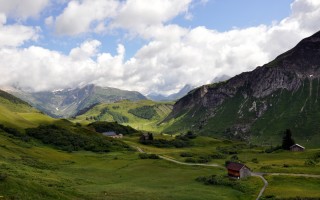  Auenfelder Hütte Blick nach Osten