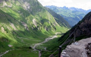  Blick durchs Sulzltal von der Simmshütte aus