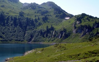  Formarinsee und Freiburger Hütte