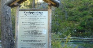  Kneippanlage beim Wasserfall