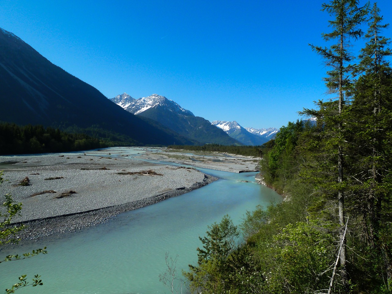 Rundwanderweg Lechauen - lechtal-info.com