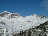 Blick zur Mindelheimer Hütte