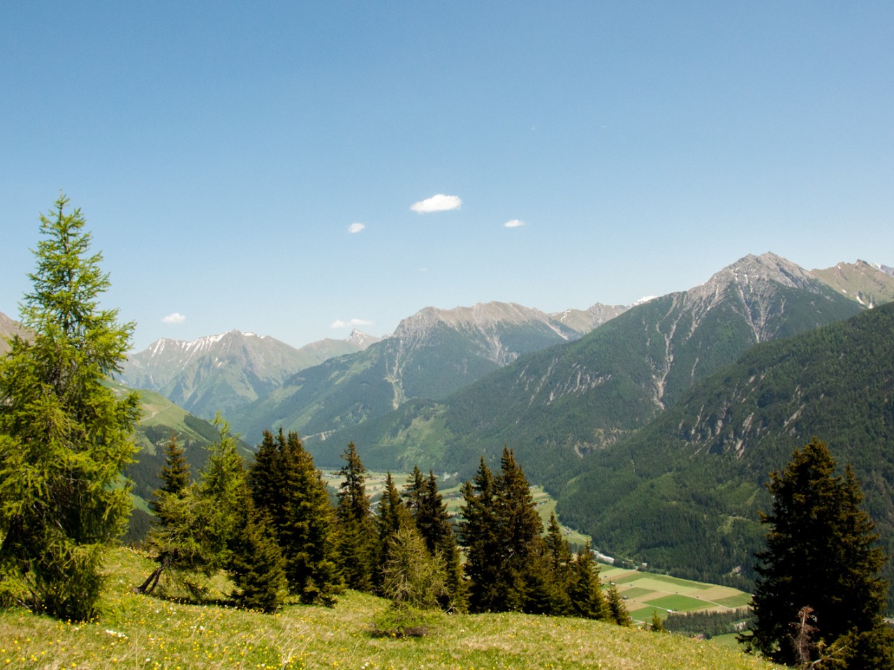  Blick ins Lechtal