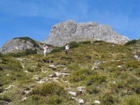 Der Abstieg ins hintere Rappental