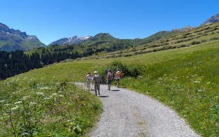  Abstieg vom Bürstegg