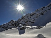 Skitour auf Schafkarspitze bei Gramais