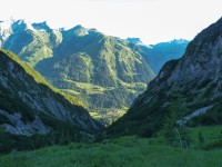 Zwölferkopf - Blick nach Dürnau durchs Wildtal