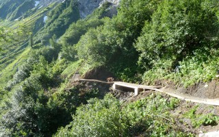  neuer Weg aufs Kaiserjochhaus