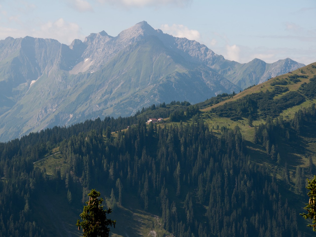  Blick von der Söllnerhütte zum Bernhardseck
