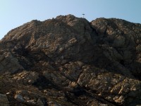 Blick zum Gipfel