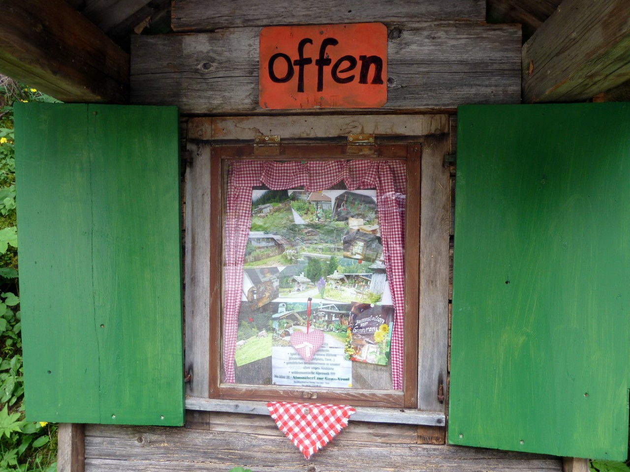  Gams Vroni - Schild