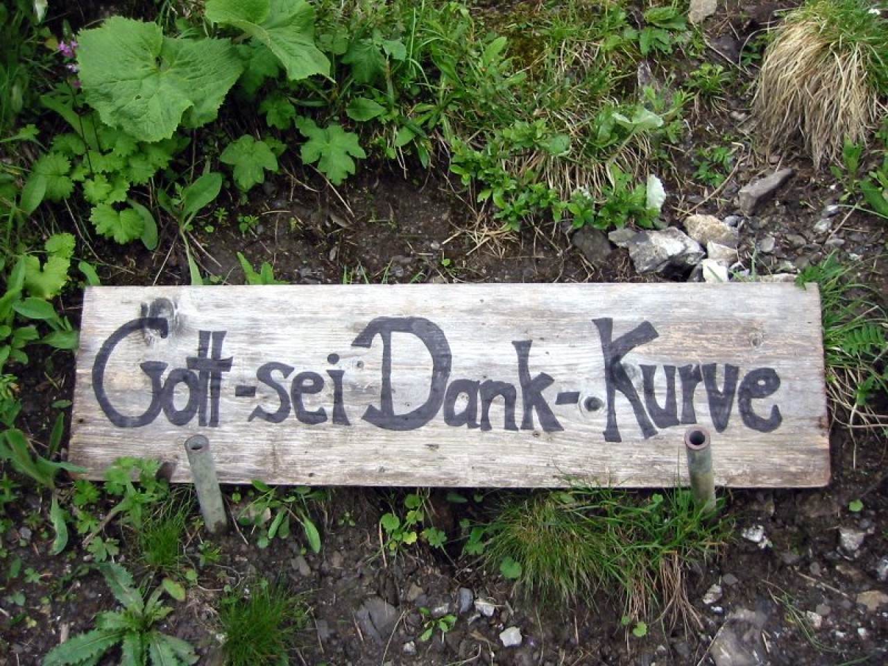  Gott sei Dank - Kurve