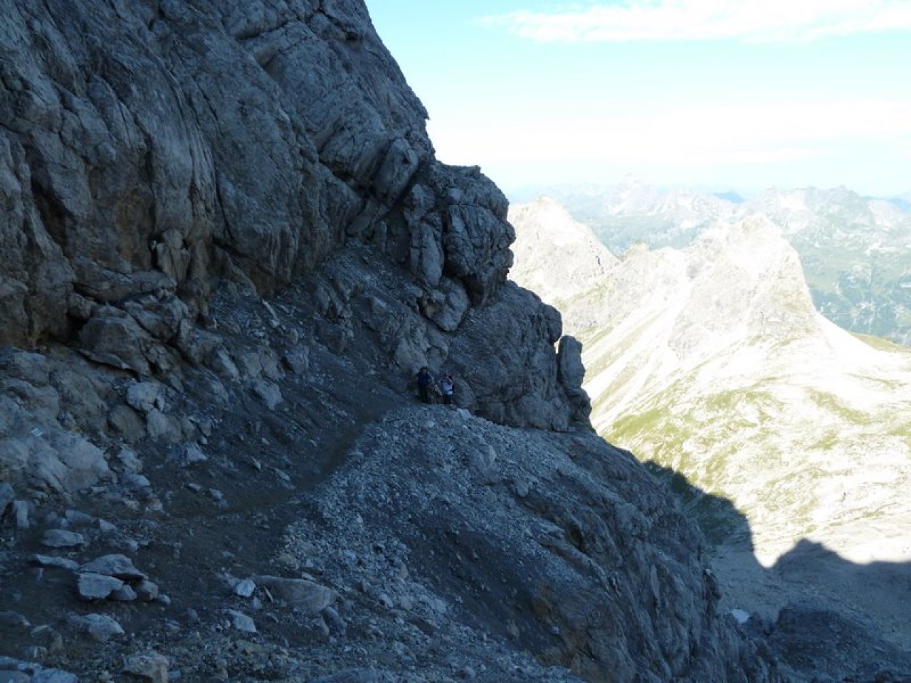  Heilbronner Höhenweg - kleine Steinscharte
