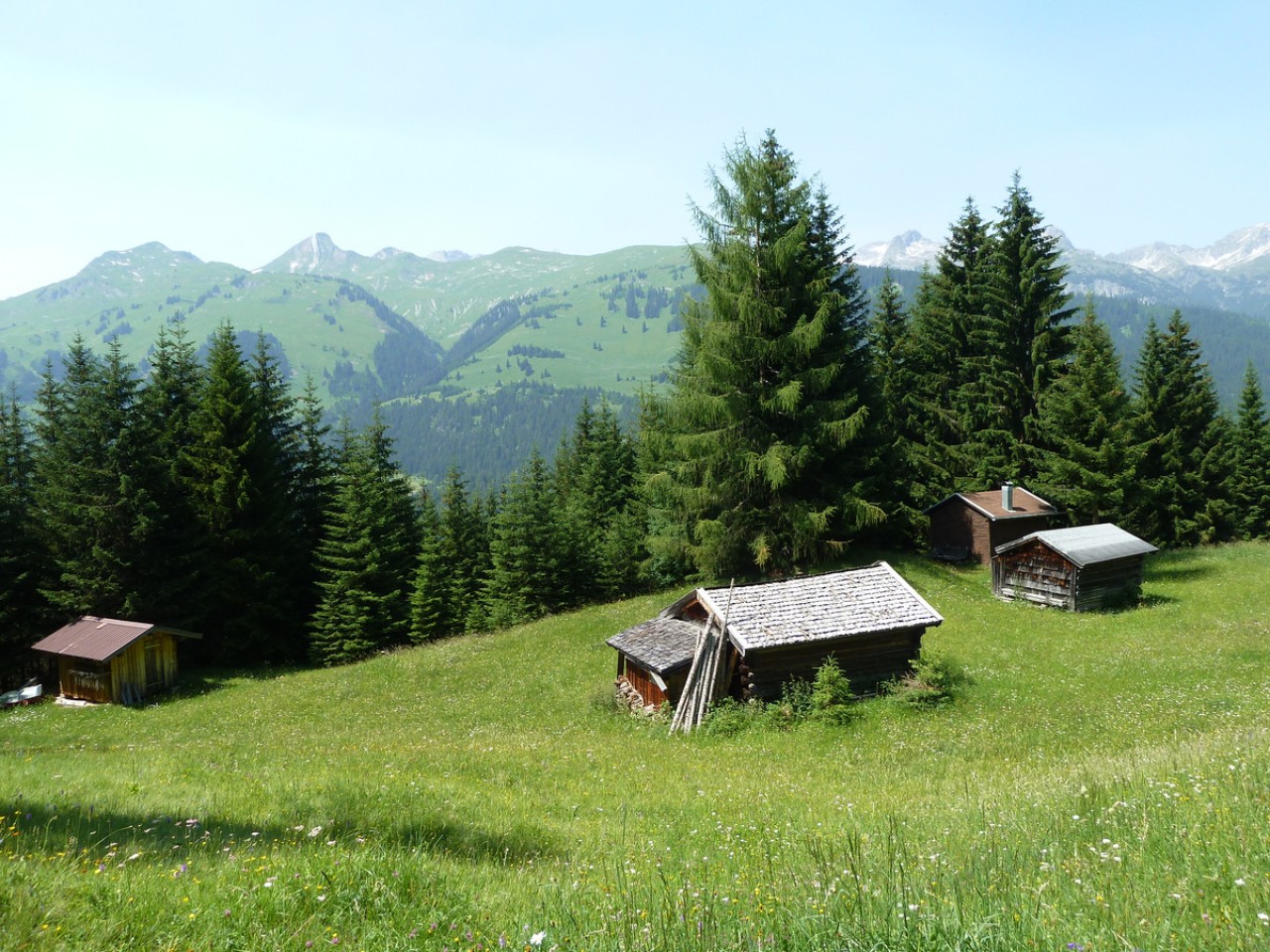  Hütten auf der Wasen