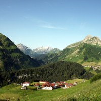  Lechleiten Richtung Warth