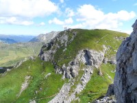 Blick zum Warther Horn
