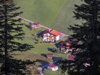 Tiefblick nach Hinterhornbach