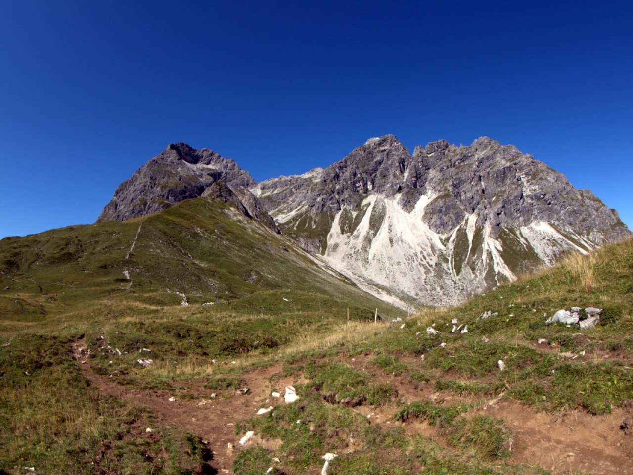  zwischen Widdersteinhütte und Mindelheimer Hütte