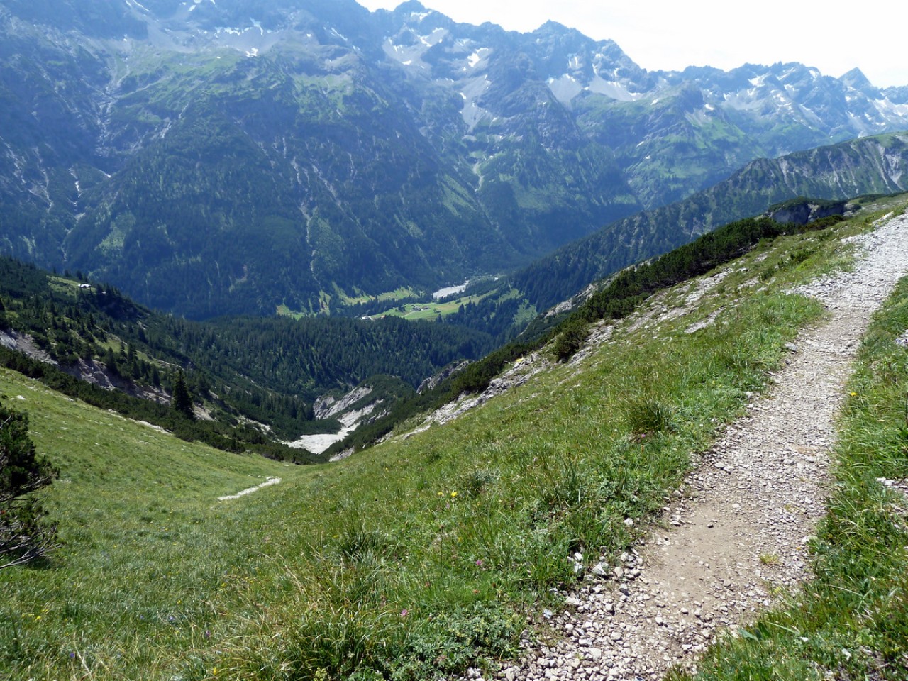  Blick nach Hinterhornbach
