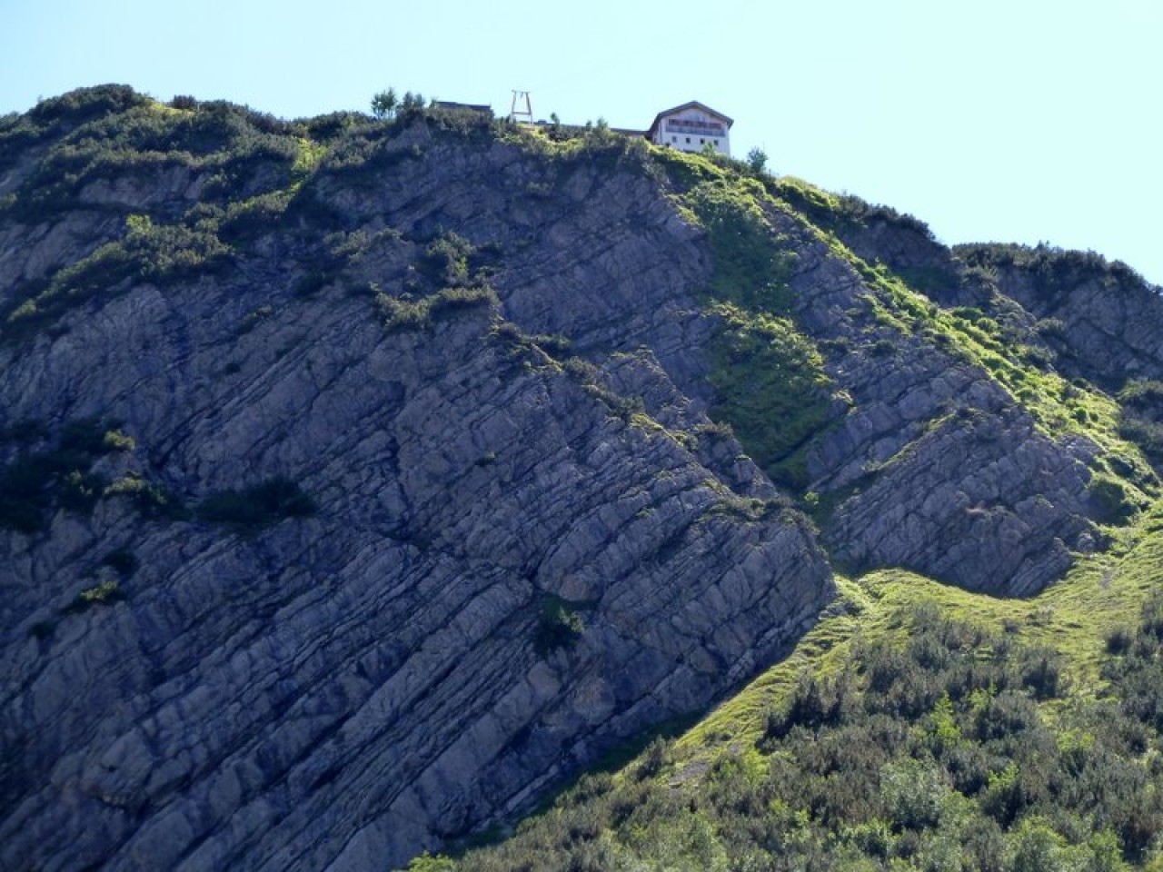  Hanauer Hütte von unten