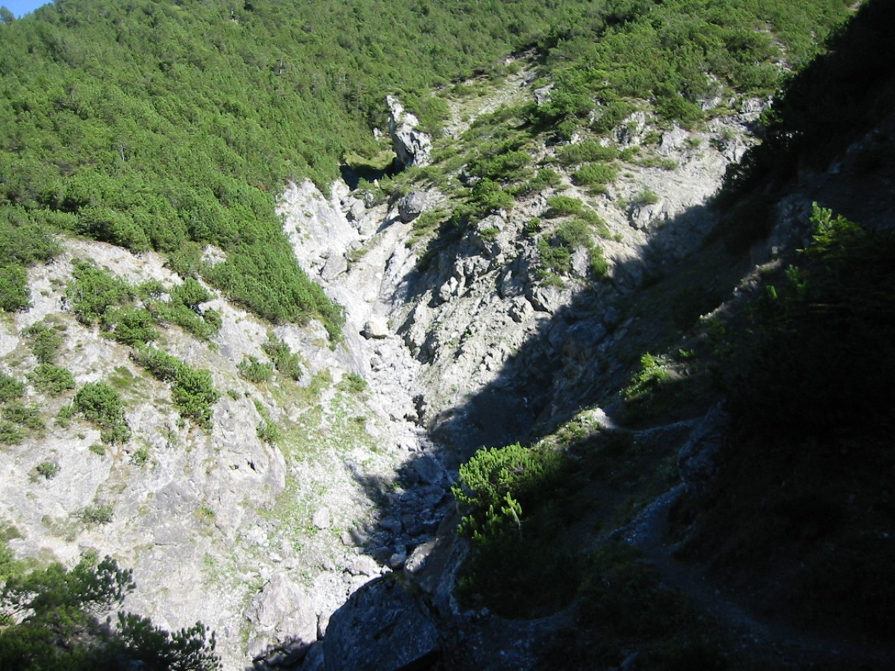  Weg zum Aussichtspunkt Scheibe