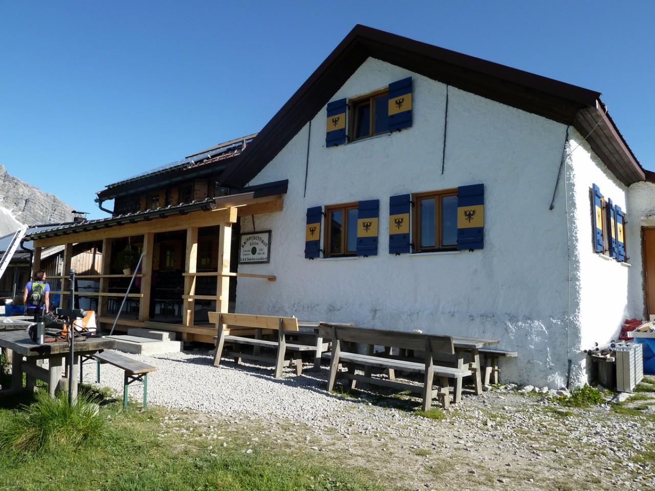  neuer Weg aufs Kaiserjochhaus